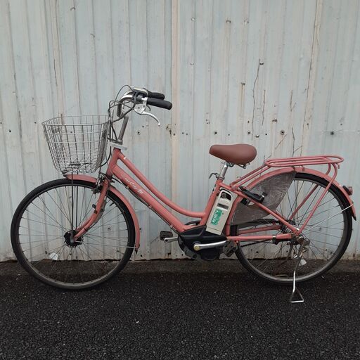 電動アシスト自転車7月-8 ヤマハ バッテリー 鍵 充電器付き 電動自転車