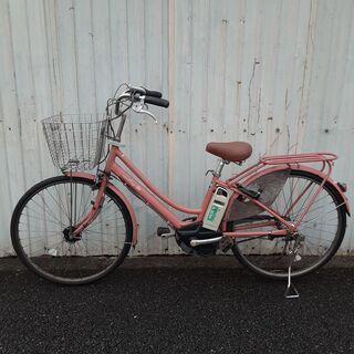 電動アシスト自転車7月-8　 ヤマハ　バッテリー　鍵　充電器付き　電動自転車