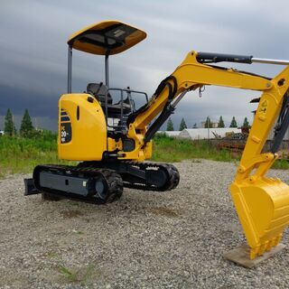 コマツ　PC20MR-3　2トンクラス　全塗装済　倍速　ミニ油圧ショベル　ユンボ　バックホー　茨城県　G7