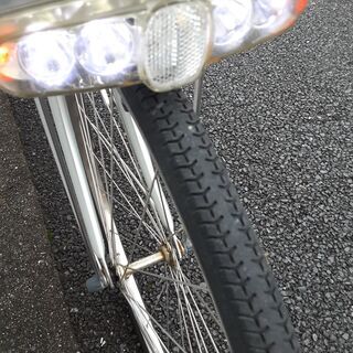 7月-9　電動アシスト自転車　パナソニック　ViVi DX　充電器　バッテリー　鍵1本付き　電動自転車