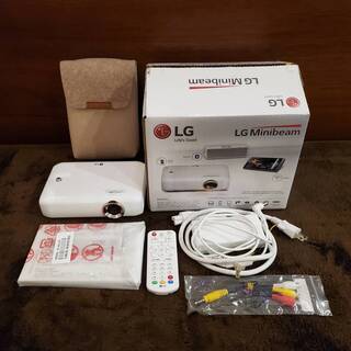 バッテリー内蔵 モバイルプロジェクター LG Minibeam ...