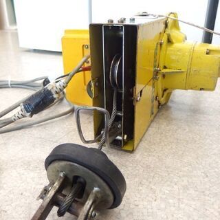 現状品 トーヨーコーケン ベビーホイスト 小型ウインチ 吊下げ式巻上機 