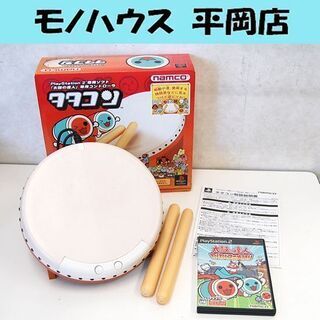 PS2用 太鼓の達人 わくわくアニメ祭り タタコン ソフト+タタ...