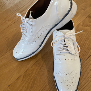 【ネット決済】白の靴　結婚式　前撮り