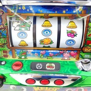 千歳市/恵庭市 パチスロ実機 山佐 ケロット3 コイン機 100V 5号機 スロット