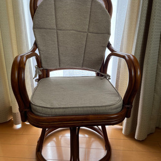 【ネット決済】籐の椅子