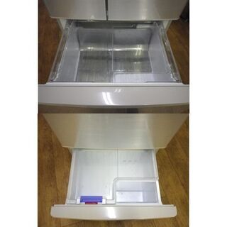 冷蔵庫 465L 2011年製 SHARP SU-XF47W-N 両開き フレンチドア プラズマ 