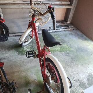 補助輪つき　自転車