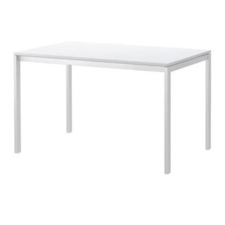 【ネット決済】白のダイニングテーブル！