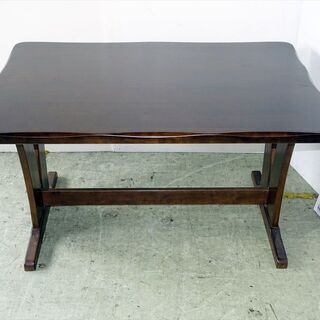 山口)下松市より カリモク家具 RUSTIC ルスティック ダイニング4点 