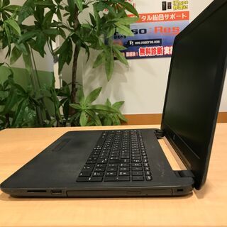 hp(255 G4) 15.6インチノートPC Windows10 Celeron SSD240GB office付