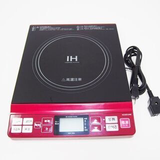 KOIZUMI 1口IH調理器 2017年製 KIH-1402 ...