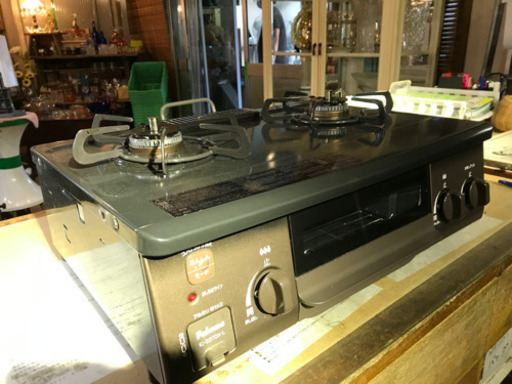 JH03060 パロマ ガステーブル ic-s37dx-l 2019年製 - キッチン家電 