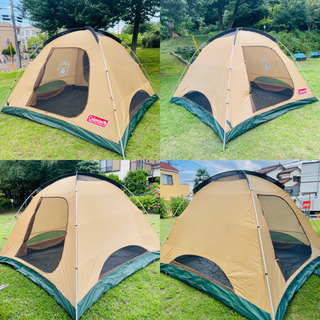 売り切れました💦Coleman  タフワイドドーム300EX/3  設営確認済