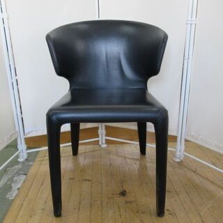 JKN2683/アームチェア/ダイニングチェア/ブラック/オラ/HOLA/ハンスウエッツスタイン/カッシーナ/Cassina/367/使用感強め/中古品/