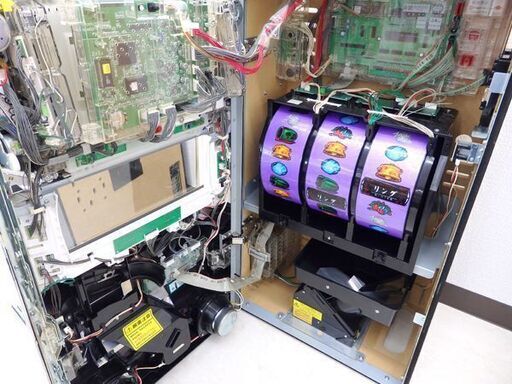 千歳発 パチスロ実機 藤商事 リング 呪いの7日間 コイン機 24V 5号機 