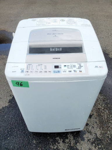 ‼️9.0kg‼️96番 HITACHI✨日立全自動電気洗濯機✨BW-9PV‼️