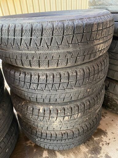 冬タイヤ/スタッドレス☆165/60R15☆BRIDGESTONE☆REVO GZ☆石狩市から格安☆組み換え可能☆