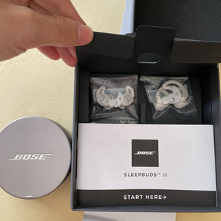 【ネット決済・配送可】BOSE sleep buds II ほぼ未使用