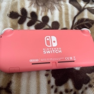 Nintendo Switch lite コーラル　4回ほど使用