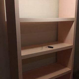 【無料】 棚 本棚 収納 家具 シェルフ オープンラック ピンク...