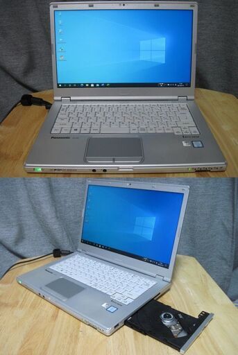 Panasonic　Let`s note　CF-LX5 /Win10/64bit/i5-6300U/2.40GHz2.50GHz/メモリ4G（増設不可）/新品SSD240G/内臓無線LAN/office2019/Webカメラ搭載/ＤＶＤ－ＲＷ/本体1417ｇ/本体、傷汚れ有り