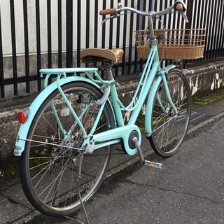 ◉人気のブリヂストン・26インチ自転車・カジュナ・ベルト・調整・洗車・ワックス済・おしゃれ♪不要な自転車引き取ります ◉人気のブリヂストン・26インチ自転車・カジュナ・ベルト・調整・洗車