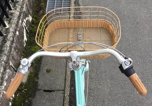 ◉人気のブリヂストン・26インチ自転車・カジュナ・ベルト・調整・洗車