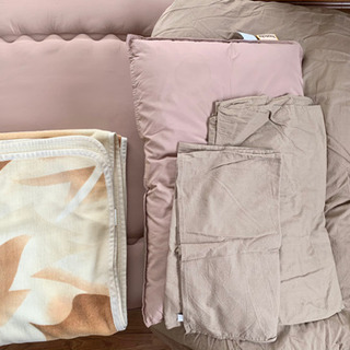 【無料】布団一式セット 来客用 簡易ベッド