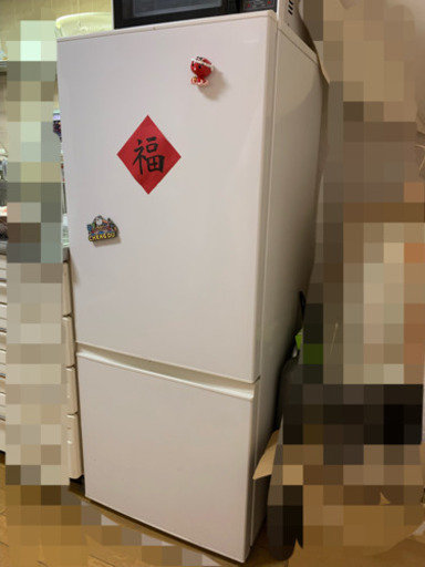 【予約済】AQUA冷蔵庫　上冷蔵　下冷凍