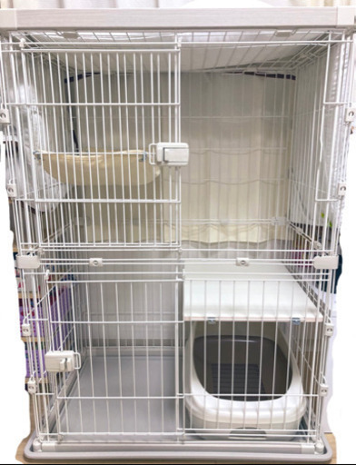 【今月まで】猫ゲージ2段