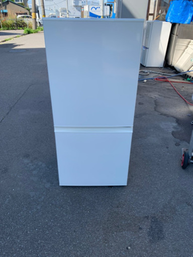 良品 AQUA アクア 157L 2ドア冷蔵庫 ノンフロン冷凍冷蔵庫 AQR-16F 2017年製 作動良好