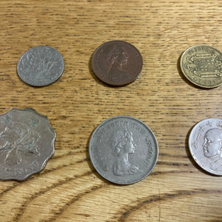 【外国通貨】海外硬貨（6枚セット）