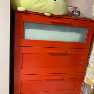 【ネット決済】IKEA 3段引き出し　棚　ボックス