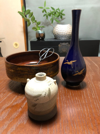 和の花瓶セット Jass 上野芝の生活雑貨の中古あげます 譲ります ジモティーで不用品の処分