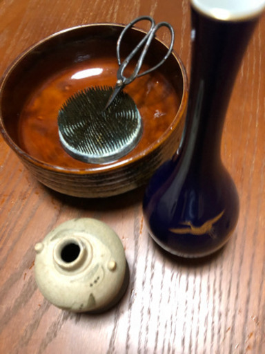 和の花瓶セット Jass 上野芝の生活雑貨の中古あげます 譲ります ジモティーで不用品の処分