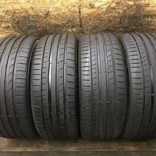 Continental ContiSportContact 5 225/40R18 18インチ 夏タイヤ 4本 ベンツ/Aクラス/Bクラス/CLAクラス等　(TE571) クレジットカード QR決済可能