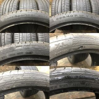 タイヤ、ホイール Continental ContiSportContact 5 225/40R18 18 