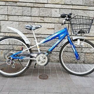 ミヤタ　エアコブラ子供自転車　２４インチ　6段ギヤ　　ダイナモライト　