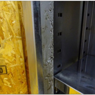 437-015)業務用 ステンレス 吊り戸棚 棚2段 吊り棚 収納棚 棚調節