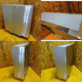 437-015)業務用 ステンレス 吊り戸棚 棚2段 吊り棚 収納棚 棚調節