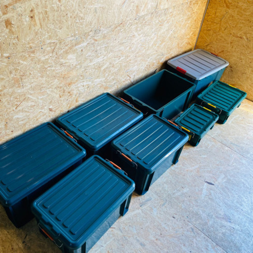 コンテナ 収納ボックス 8個セット 配送可能‼︎ K07029