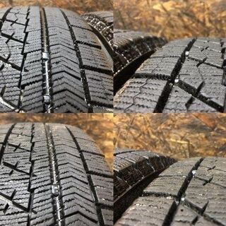 BS BLIZZAK VRX 175/65R15】スタッドレス【ZELERNA 社外 15インチ 5.5 
