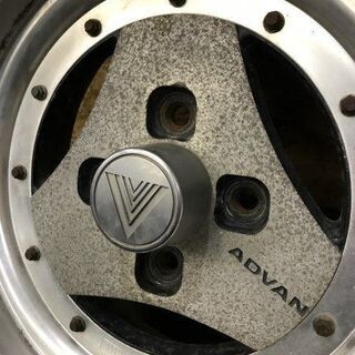 旧車ホイール ADVAN アドバン 社外ホイール 14インチ 1本 6J4HPCD114.3+6 当時物 希少　(VHK219) クレジットカード QR決済可能