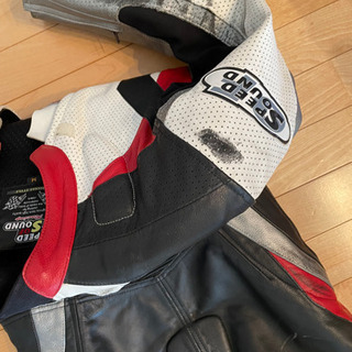 週末特価 SPEED OF SOUND バイク用革ツナギ M SPEED OF SOUND〕SOS-17K キッズレザースーツ 子供用 レーシング