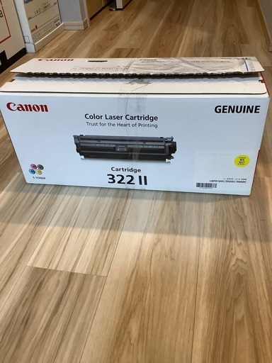 Canon トナー322II (イエロー・純正) / 新品 【まとめ買い歓迎】