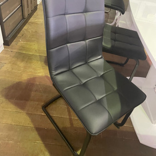 食卓5点セット　ブラック椅子❌4脚