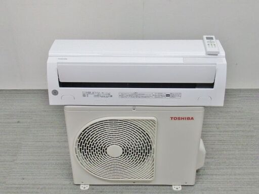 ②東芝　ルームエアコン　RAS-2219T　2019年　おもに6畳