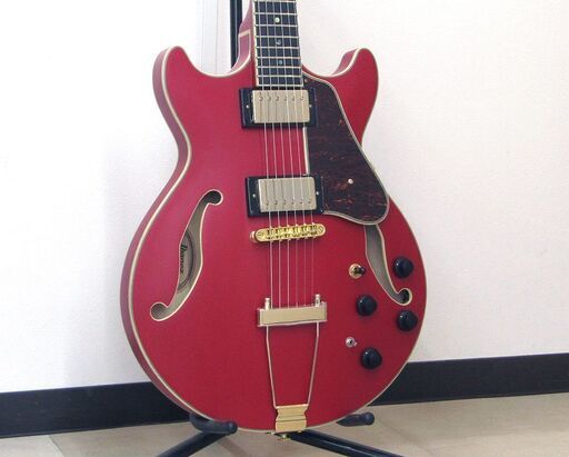 新品同様品 Ibanez アイバニーズ Artcore Expressionist AMH90-CRF 2021年モデル セミアコ/フルアコ エレキギター 中古品 動作確認済み