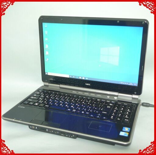 送料無料 高速SSD-240G ノートパソコン Windows10 中古動作良品 15.6型 NEC PC-LL750CS6B Core i5 4GB Blu-ray 無線 LibreOffice 即使用可